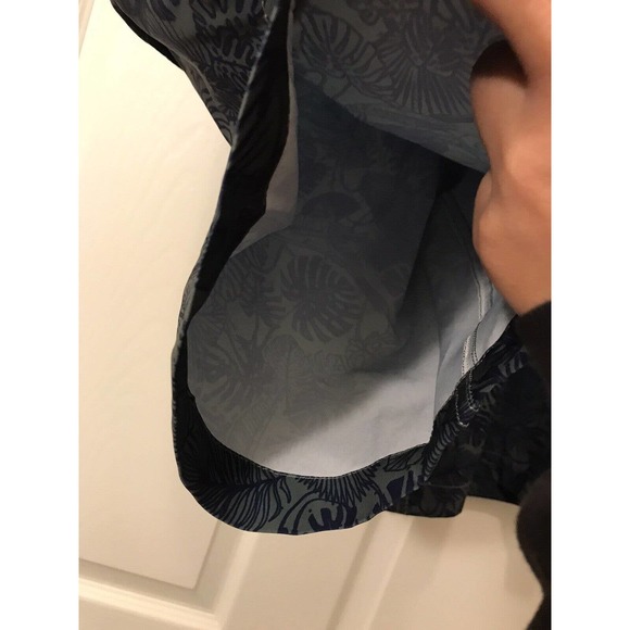 Men’s GOODTHREADS Board Shorts 32 Waist, Swim Trunks, Tropical Leaf Print - Picture 6 of 14